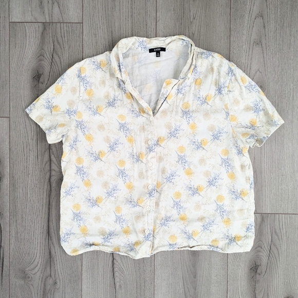 Benson Small printed button down shirt - Picture 1 of 2